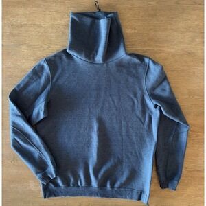 Nike Sportswear Tech Fleece Funnel Turtleneck Sweatshirt-Blue 679908-460-Size Lg
